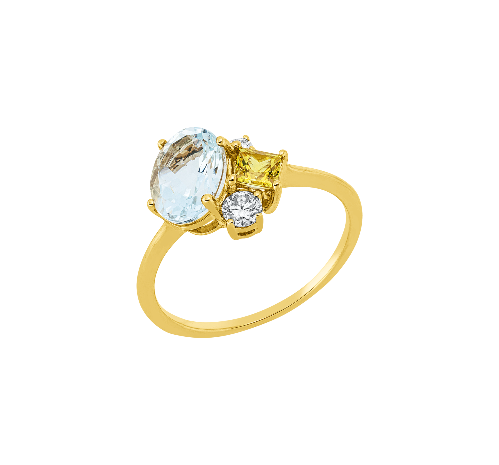 Brogle Classic colored stone ring Brogle Classic colored stone ring