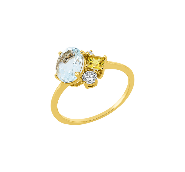 Brogle Classic colored stone ring Brogle Classic colored stone ring