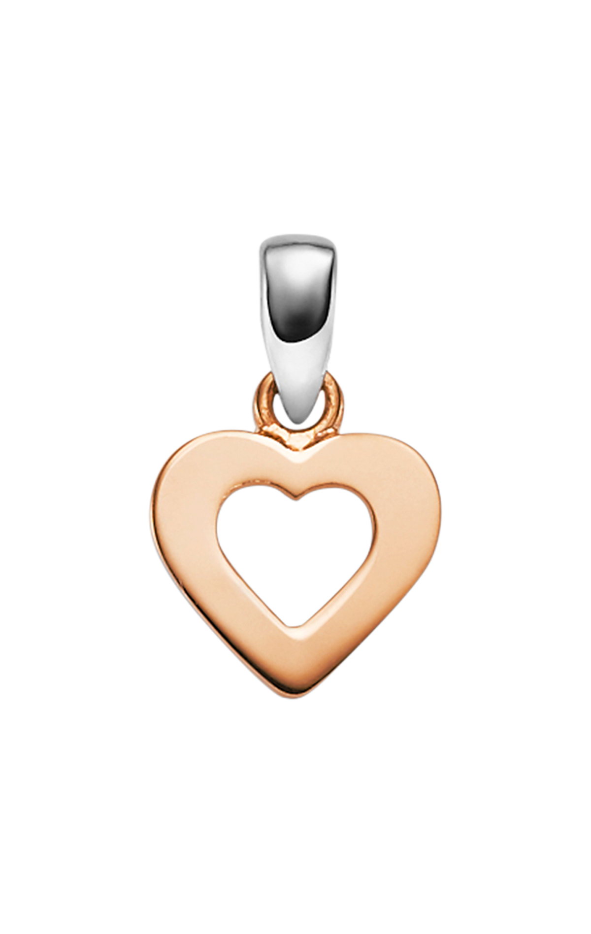 Brogle Classic Bicolor Herzanhänger aus Gold Brogle Classic Bicolor Herzanhänger aus Gold