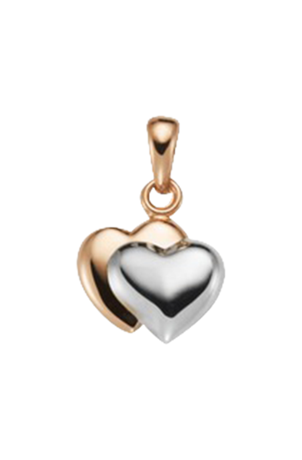Brogle Classic Bicolor Herzanhänger aus Gold Brogle Classic Bicolor Herzanhänger aus Gold