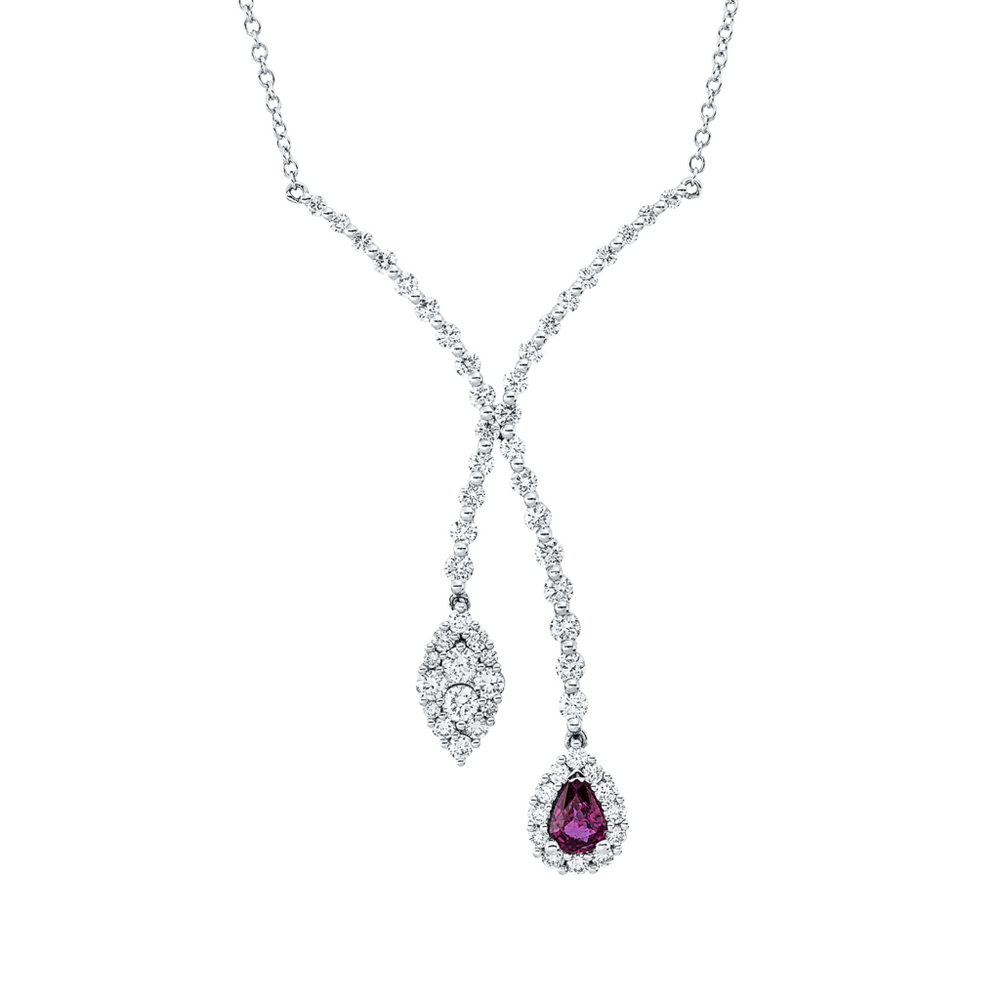 Brogle Selection Kette mit Rubinanhänger