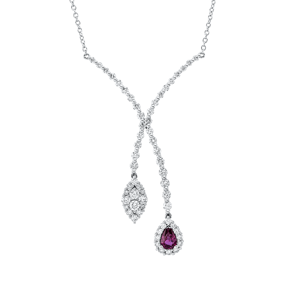 Brogle Selection Kette mit Rubinanhänger Brogle Selection Kette mit Rubinanhänger