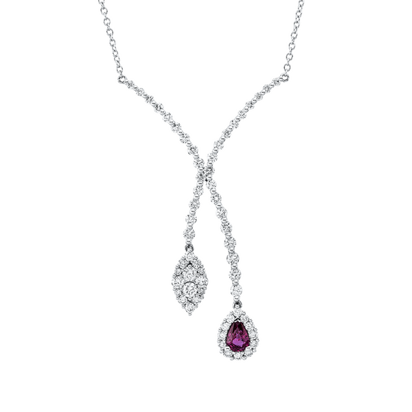Brogle Selection Kette mit Rubinanhänger Brogle Selection Kette mit Rubinanhänger