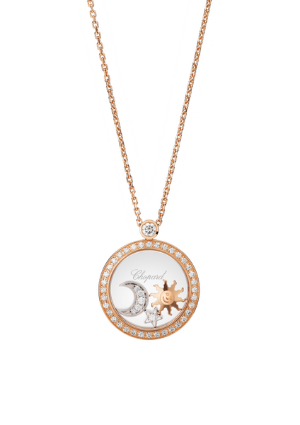 Chopard Sun, Moon and Stars Necklace with Pendant