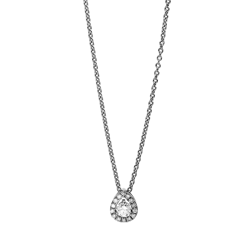Brogle Classic necklace with diamond pendant Brogle Classic necklace with diamond pendant