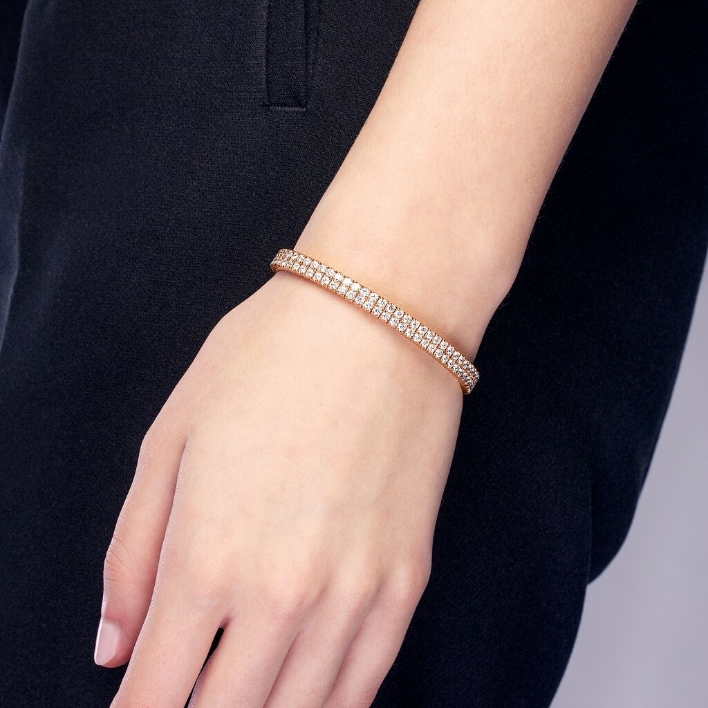 Brogle Selection flexible tennis bracelet Brogle Selection flexible tennis bracelet