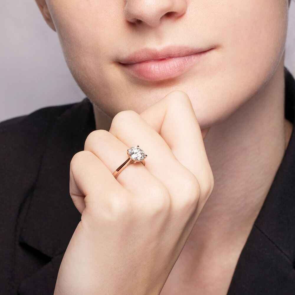 Brogle solitaire ring