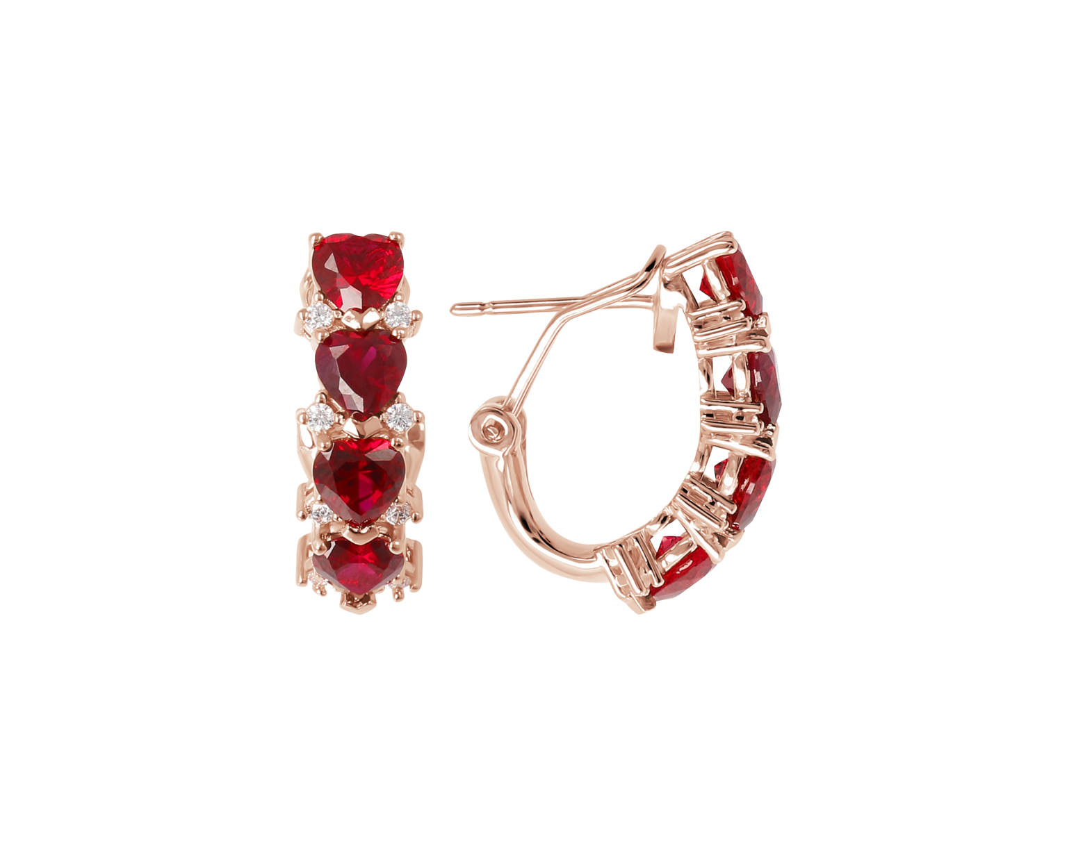 Bronzallure Altissima hoop earrings