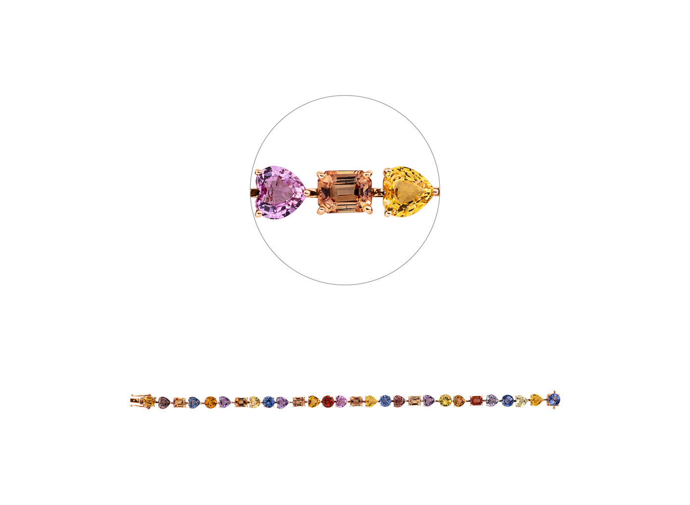 Brogle Selection sapphire bracelet