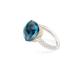 Pomellato Nudo Maxi London Topaz Ring