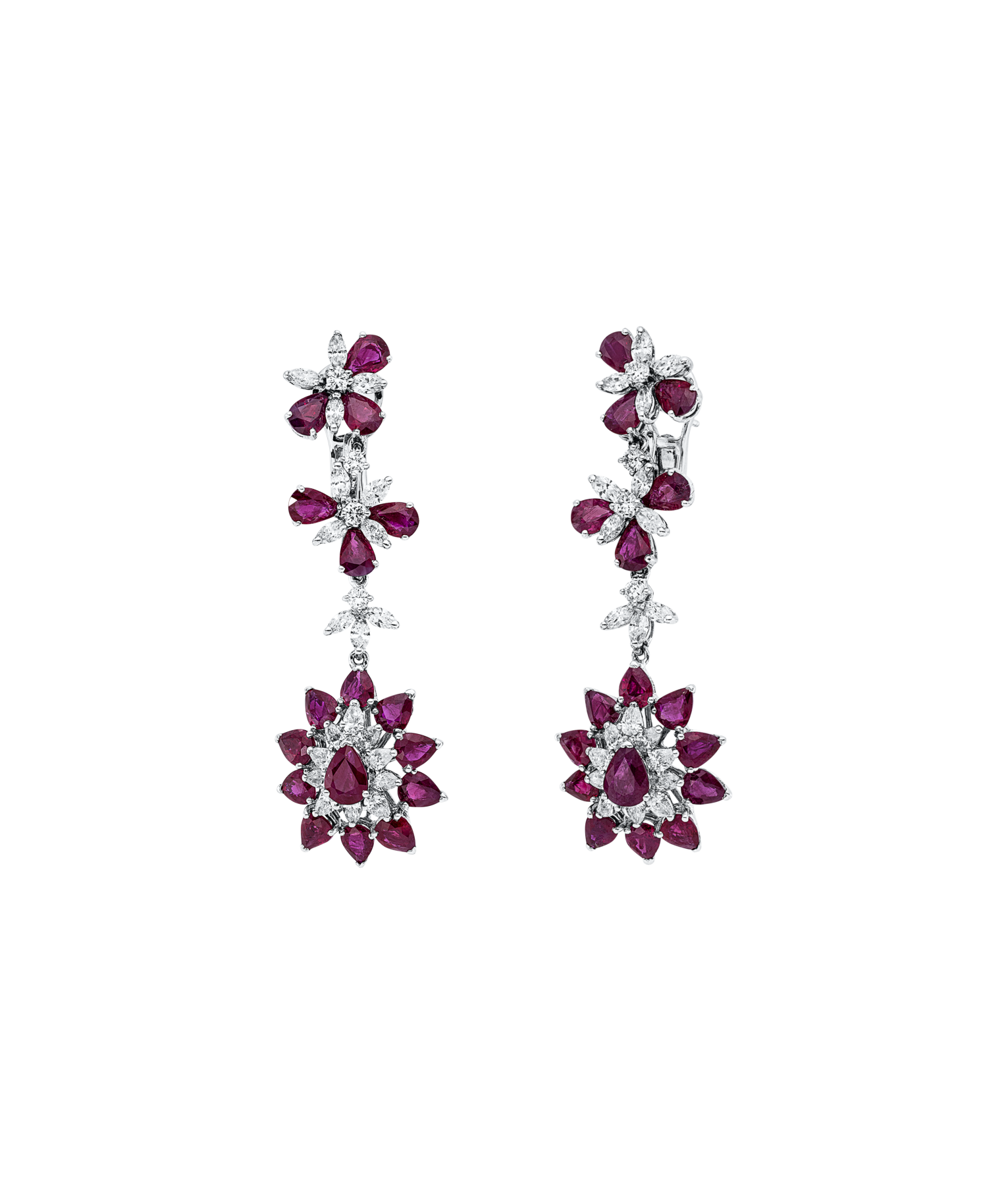 Brogle Selection ruby earrings