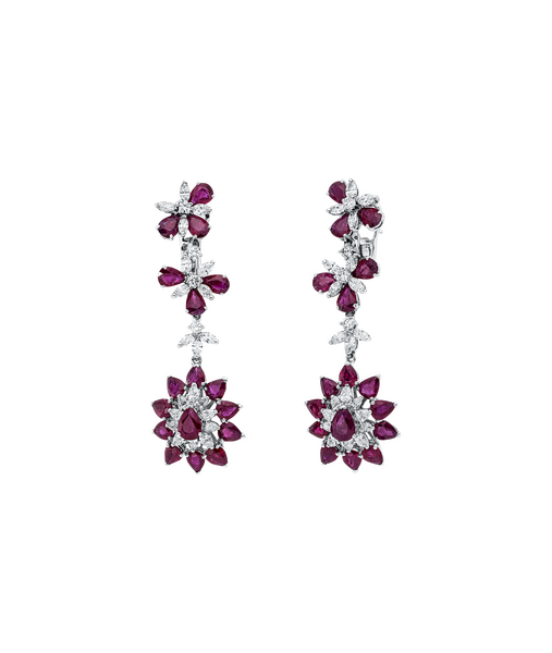 Brogle Selection ruby earrings