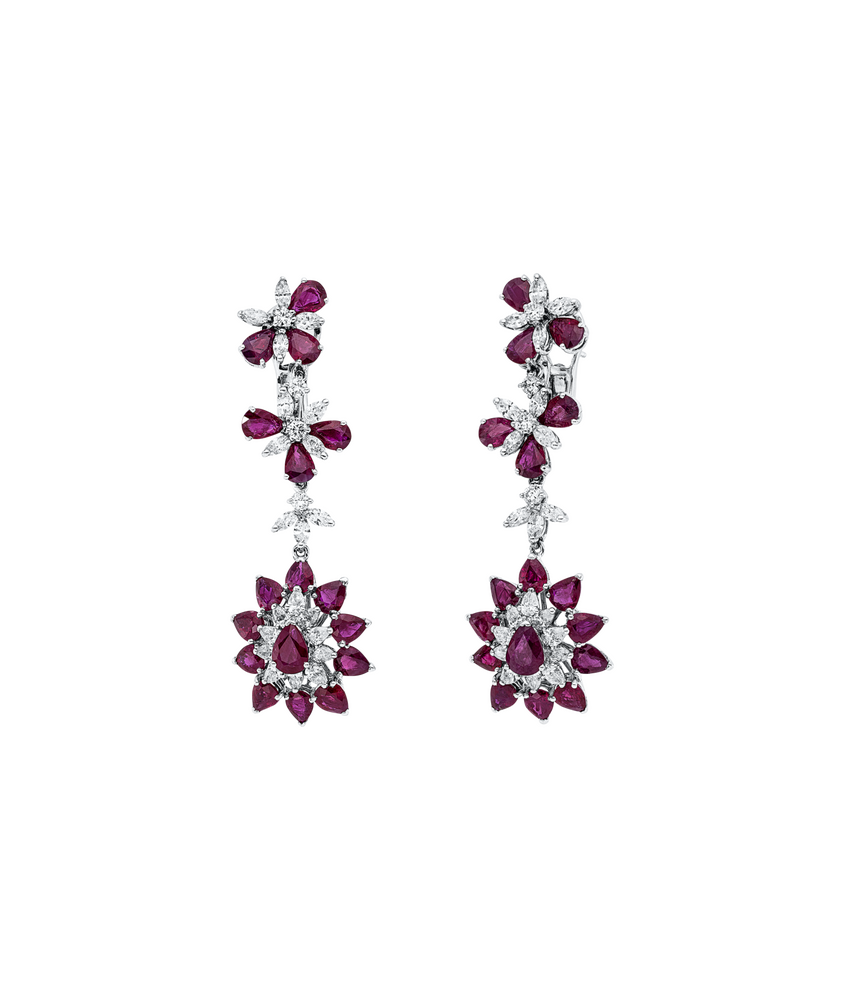 Brogle Selection ruby earrings Brogle Selection ruby earrings