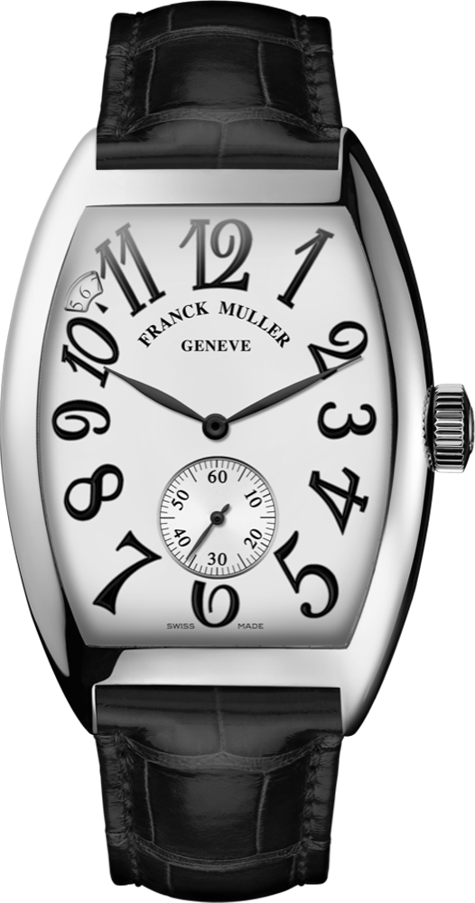 Franck Muller Cintrée Curvex small second 55.4 x 39.6mm