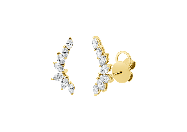 Brogle Classic diamond stud earrings