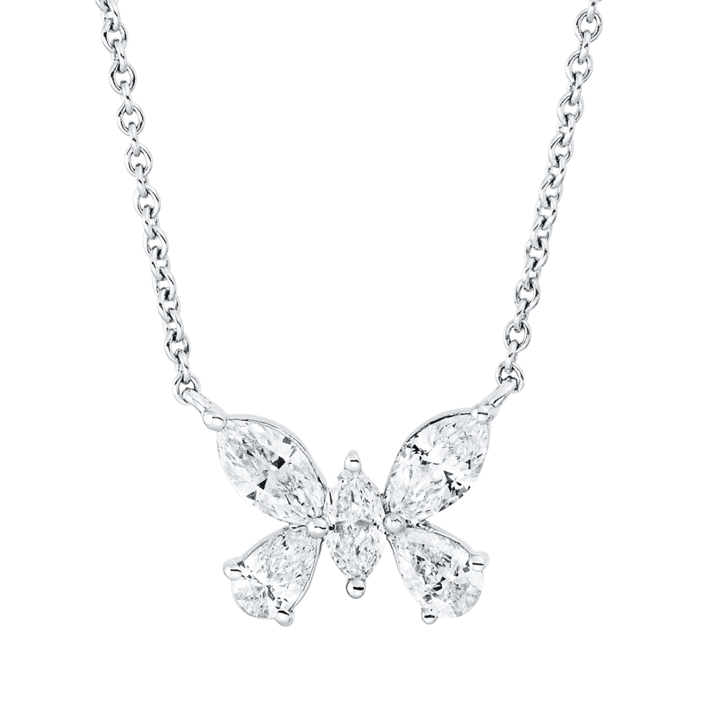 Brogle Classic necklace with diamond pendant Brogle Classic necklace with diamond pendant