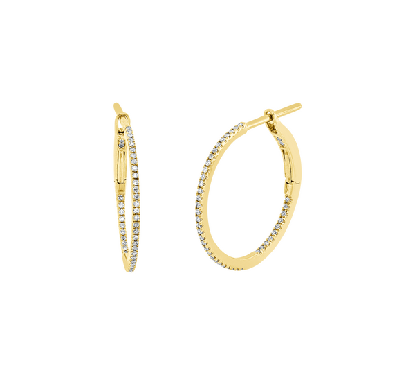 Brogle Classic Diamantcreolen