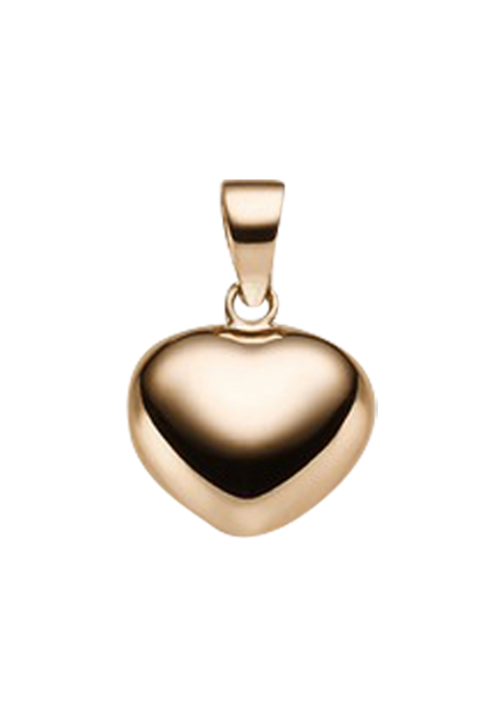 Brogle Classic heart pendant in gold Brogle Classic heart pendant in gold