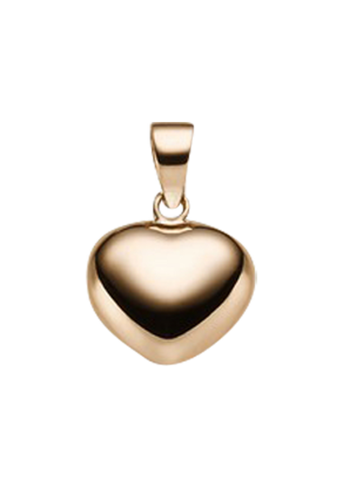 Brogle Classic heart pendant in gold Brogle Classic heart pendant in gold