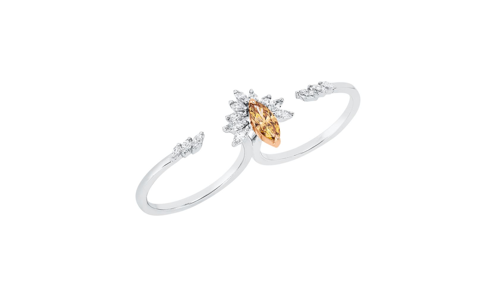 Brogle Selection Bicolor Diamantring