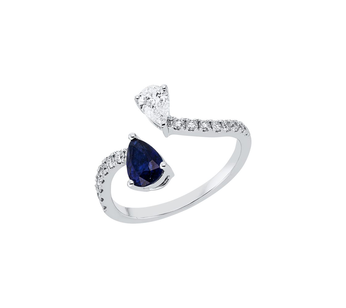 Brogle Classic sapphire ring