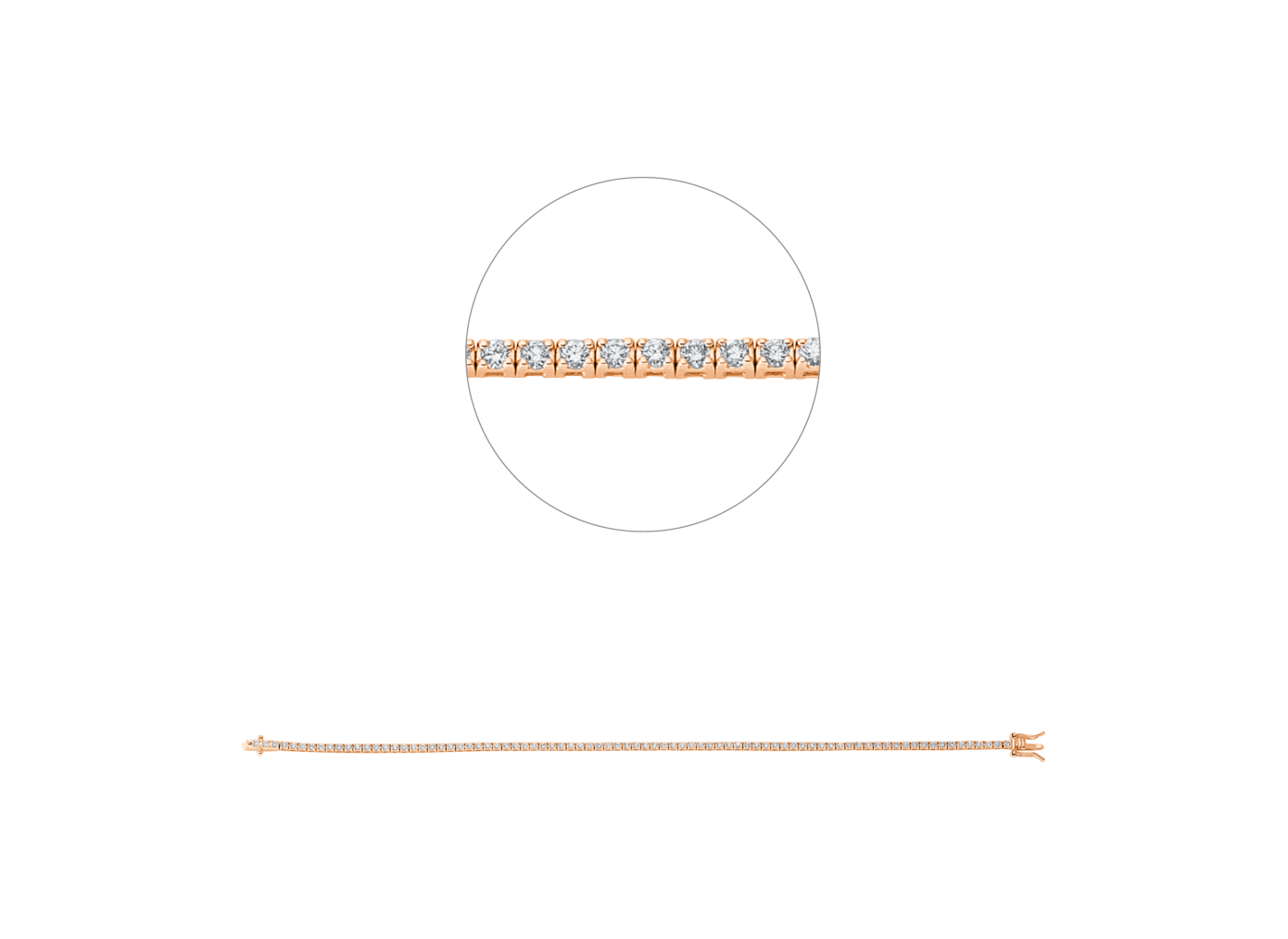 Brogle Classic tennis bracelet