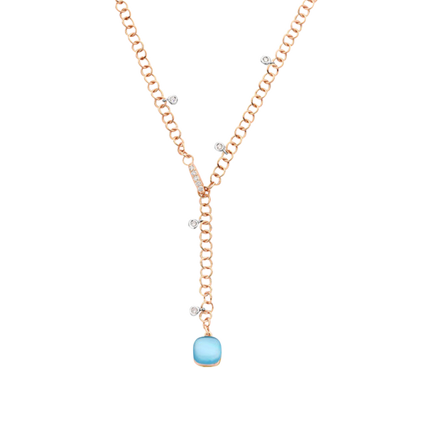 Bigli Mini Sweety Blue Topaz Necklace Bigli Mini Sweety Blue Topaz Necklace