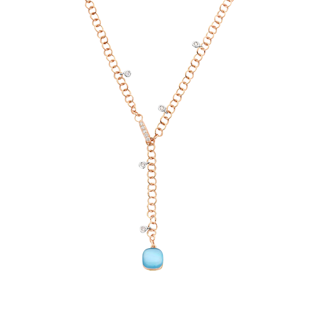 Bigli Mini Sweety Blue Topaz Necklace Bigli Mini Sweety Blue Topaz Necklace