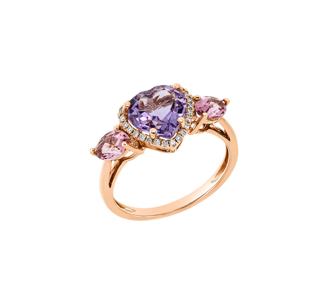 Brogle Classic colored stone ring