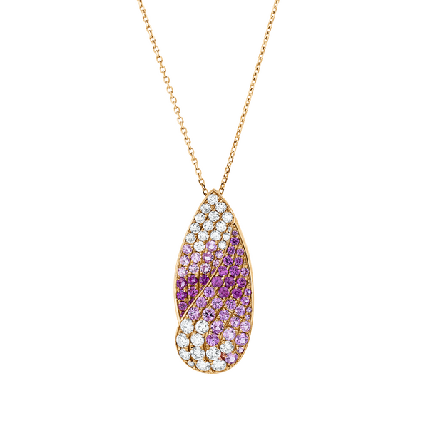 Brogle Selection Kette mit Saphiranhänger