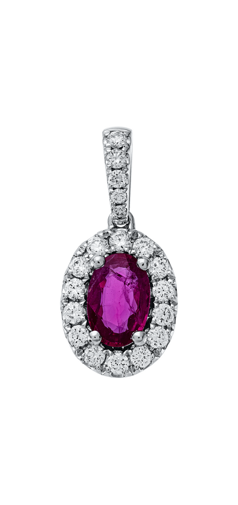 Brogle Classic ruby pendant