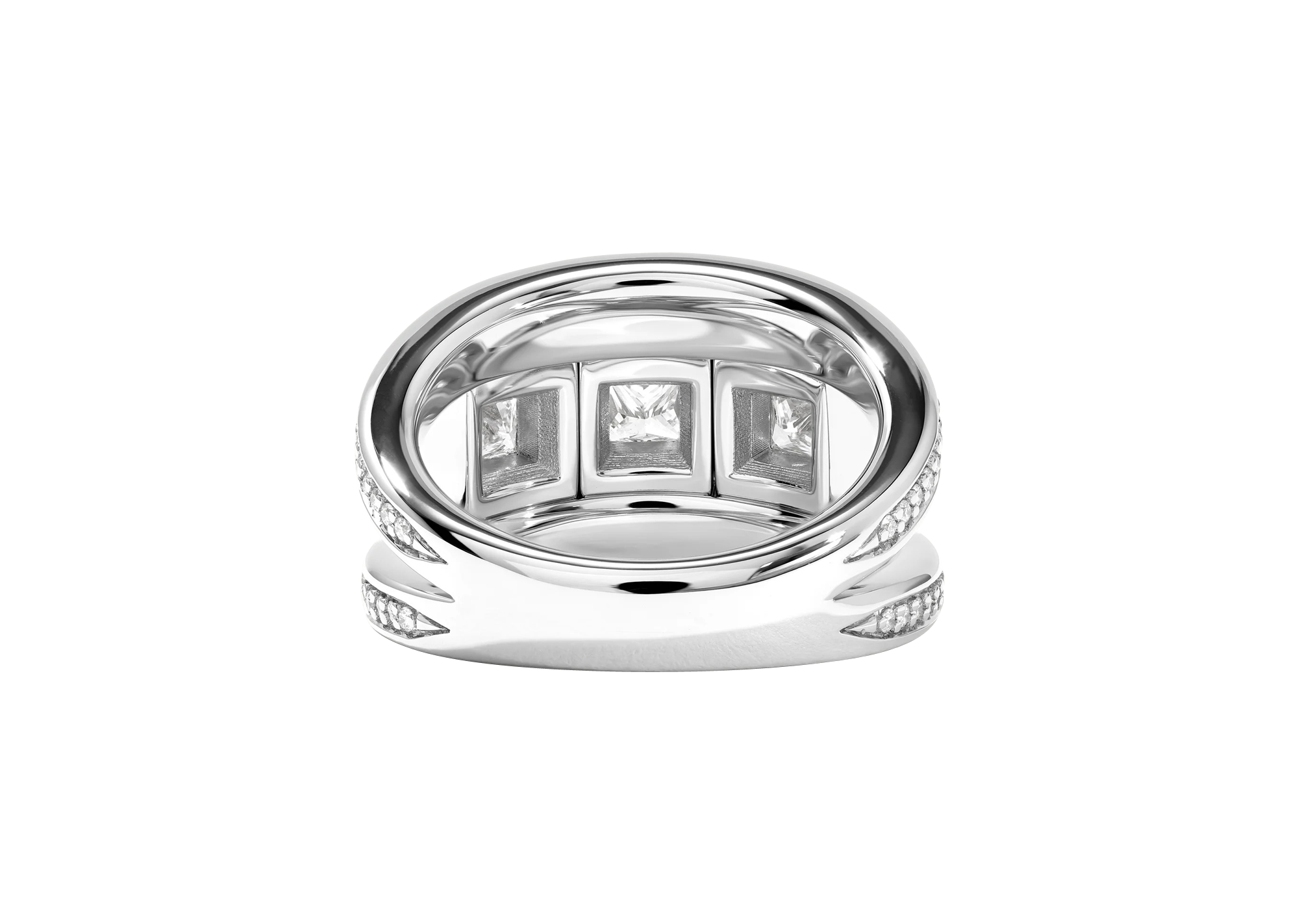 Tamara Comolli Curriculum Vitae 3 Diamant Pavé Ring Tamara Comolli Curriculum Vitae 3 Diamant Pavé Ring