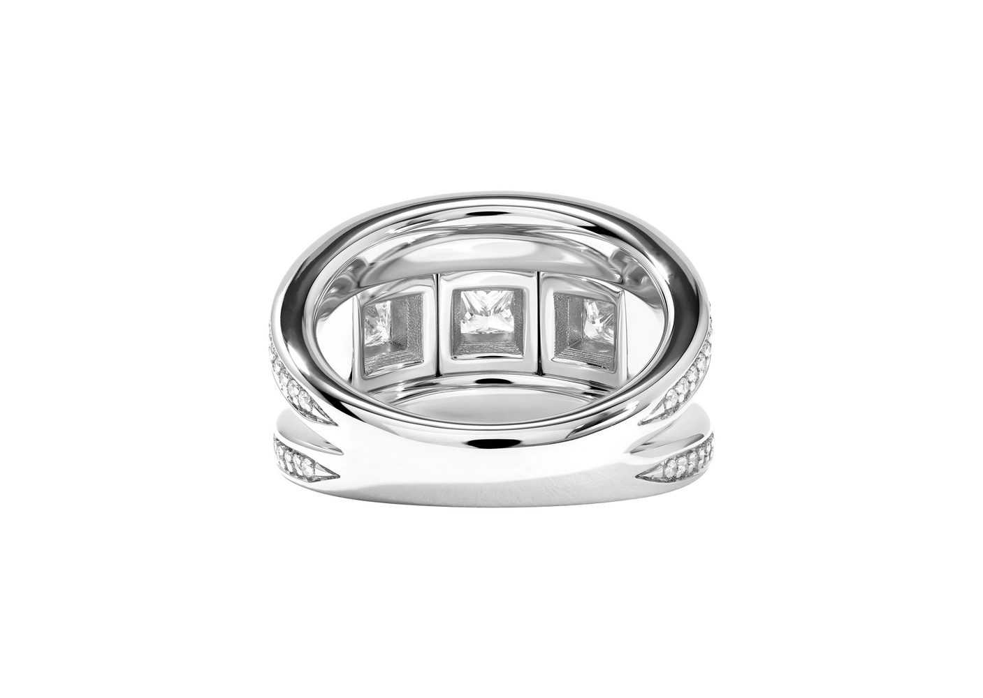 Tamara Comolli Curriculum Vitae 3 Diamant Pavé Ring Tamara Comolli Curriculum Vitae 3 Diamant Pavé Ring