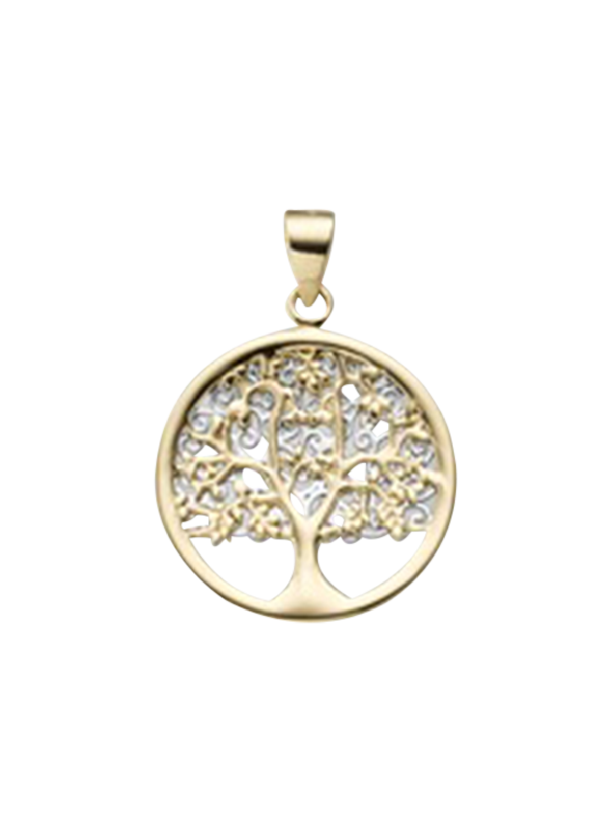 Brogle Classic Bicolor Lebensbaumanhänger aus Gold Brogle Classic Bicolor Lebensbaumanhänger aus Gold