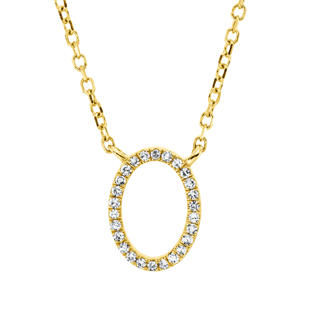 Brogle Classic necklace with diamond pendant Brogle Classic necklace with diamond pendant