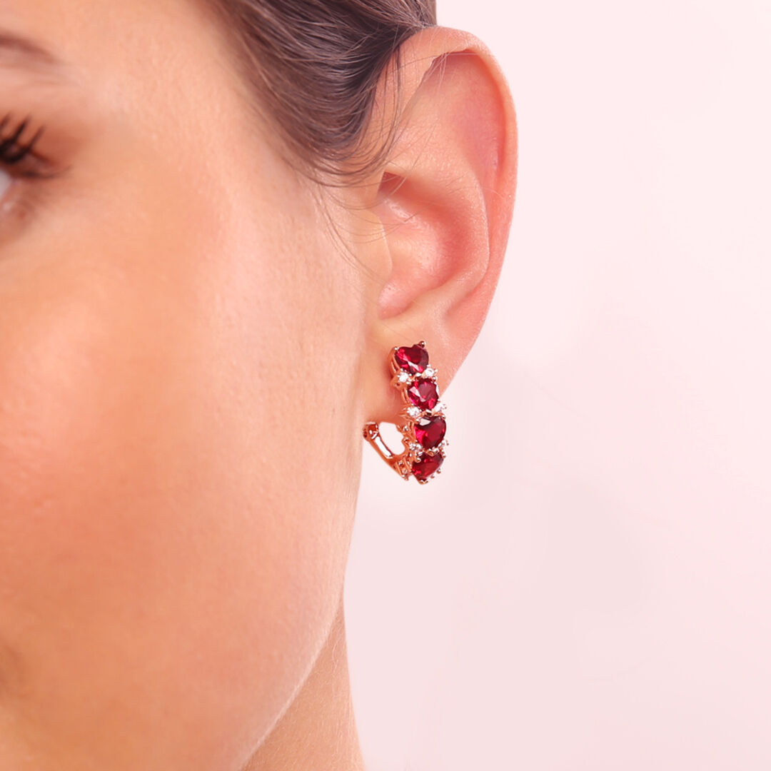 Bronzallure Altissima hoop earrings