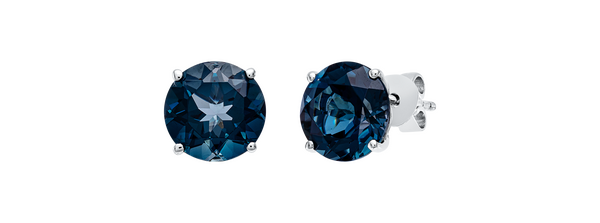 Brogle Classic London topaz stud earrings Brogle Classic London topaz stud earrings