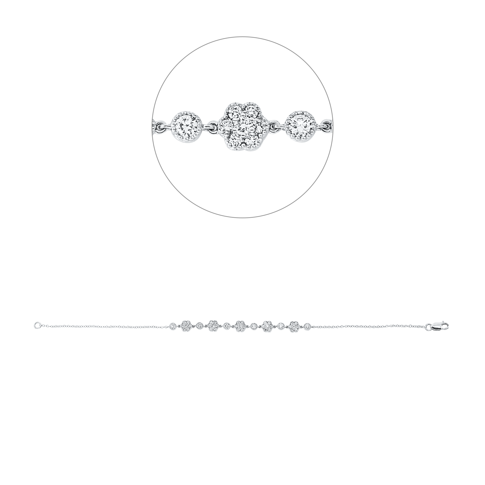 Brogle Classic Diamantarmband