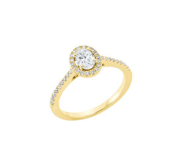 Brogle Classic solitaire ring