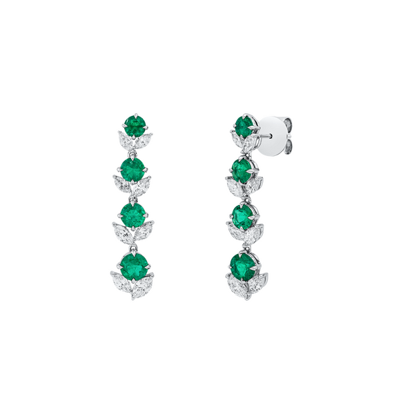 Brogle Selection emerald earrings