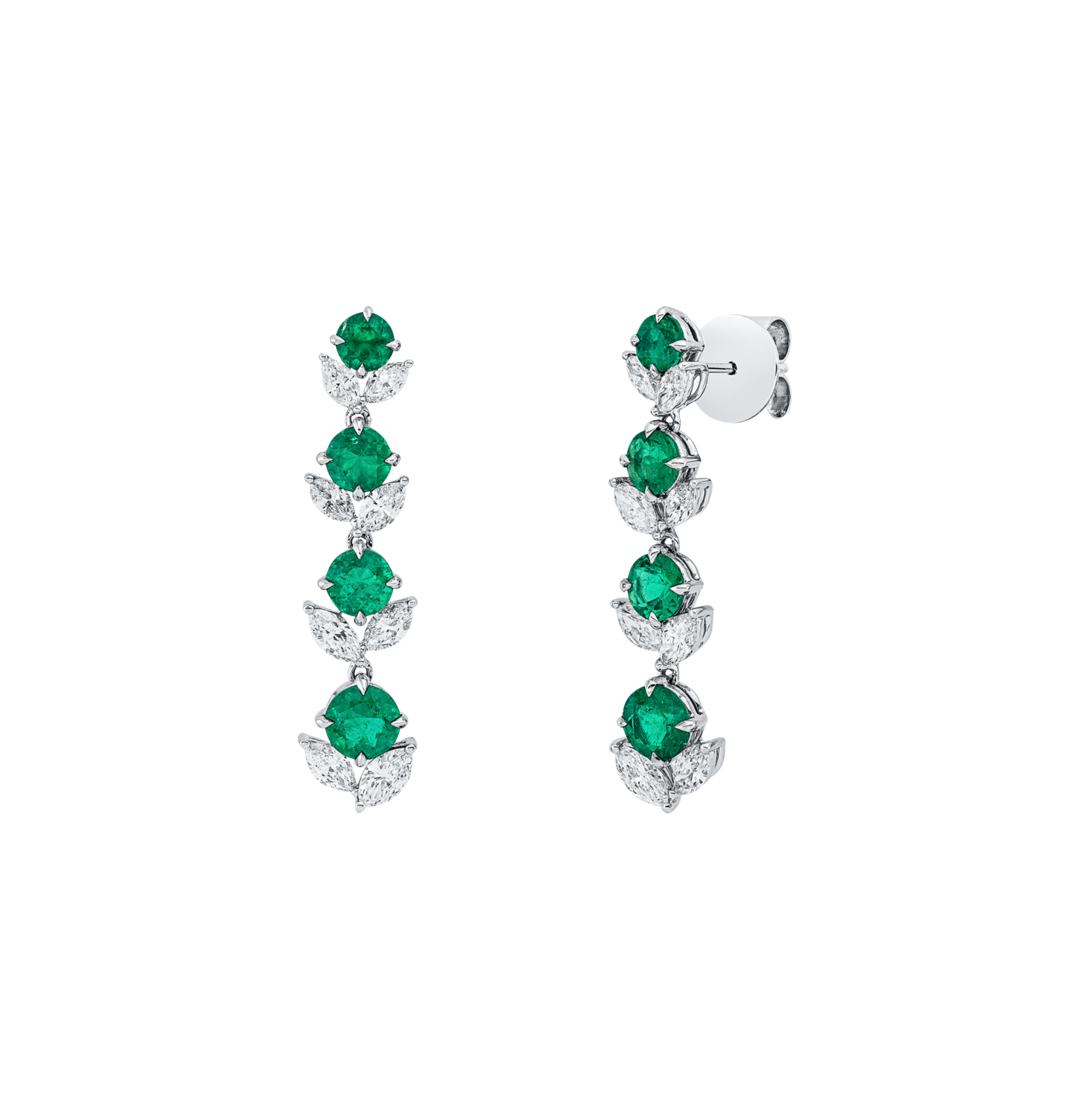 Brogle Selection emerald earrings Brogle Selection emerald earrings