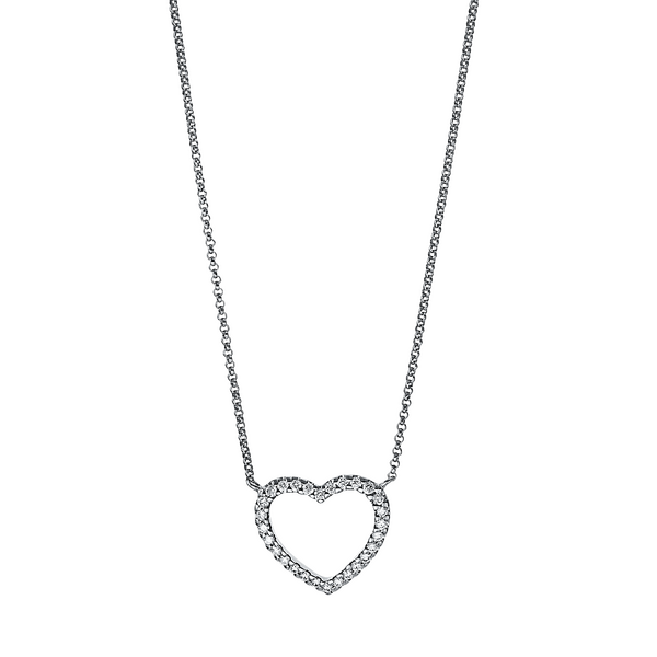 Brogle Selection Spirit heart necklace with pendant