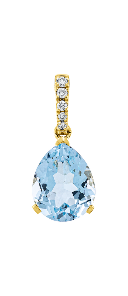 Brogle Classic Sky topaz pendant Brogle Classic Sky topaz pendant