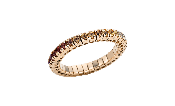 Brogle Classic sapphire ring Rainbow flexible Brogle Classic sapphire ring Rainbow flexible