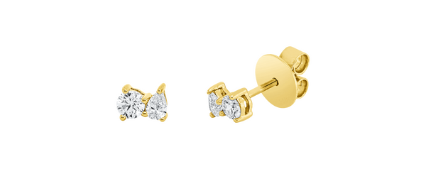 Brogle Classic diamond stud earrings Brogle Classic diamond stud earrings