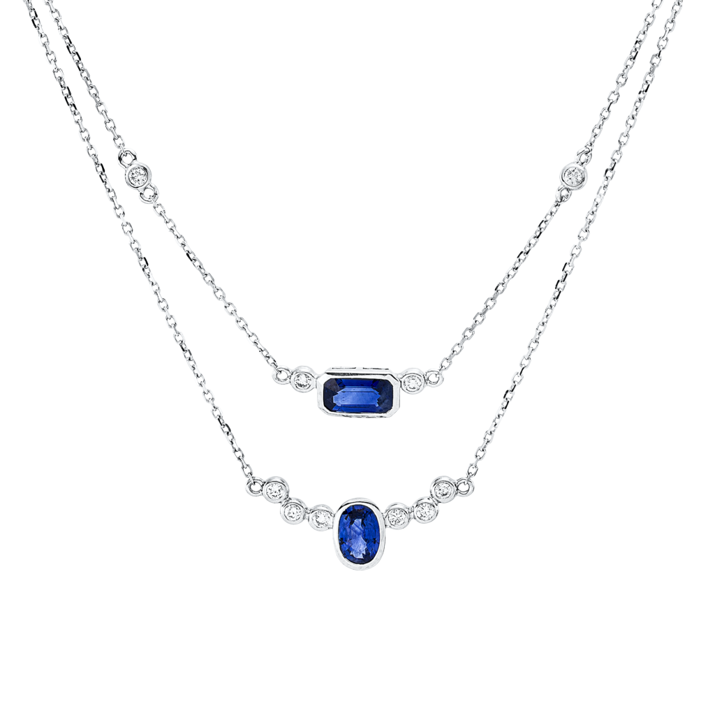 Brogle Classic sapphire necklace