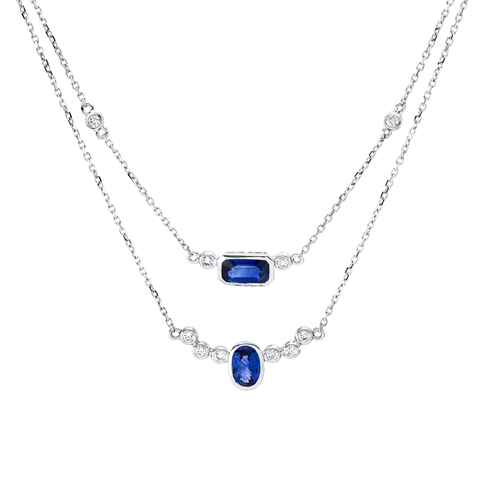Brogle Classic sapphire necklace