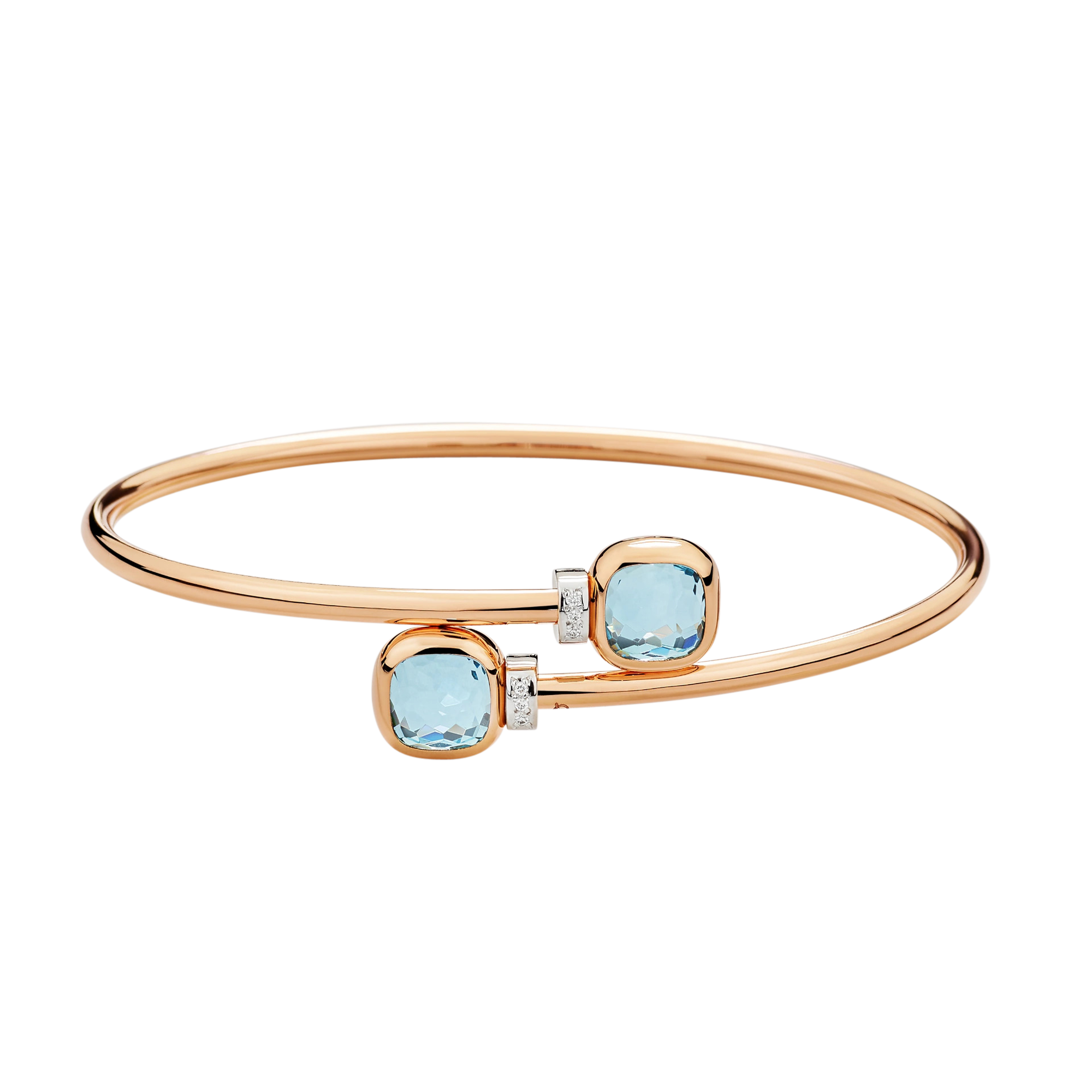 Pomellato Nudo Mini Sky-Topas Armreif Pomellato Nudo Mini Sky-Topas Armreif