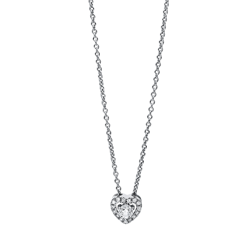 Brogle Classic gold chain with diamond pendant Brogle Classic gold chain with diamond pendant