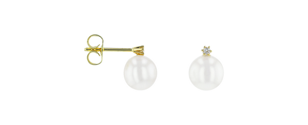 Brogle Classic freshwater pearl stud earrings Brogle Classic freshwater pearl stud earrings